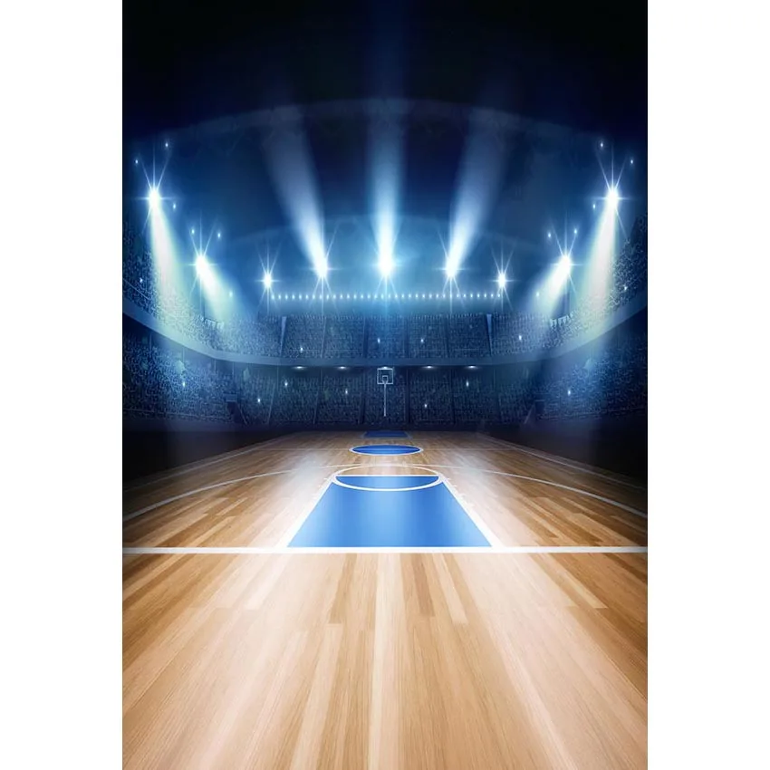 Photography backdrop empty huge sport basketball stadium background