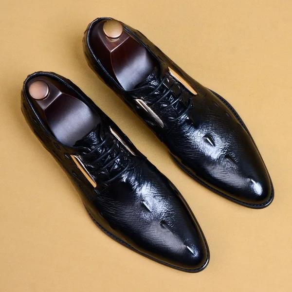 

Men Formal Business Shoes British Style Gentleman Pointed Toe Shoes Men Casual Shoes Breathable