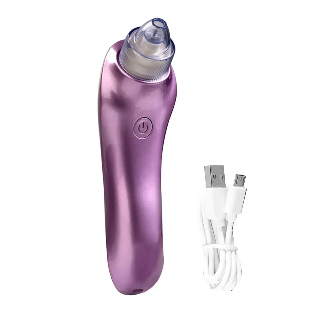 

Electric Face Vacuum Pore Cleaner Blackhead Remover Acne Suction Removal Facial Skin Care Cleaning Tool USB Charging