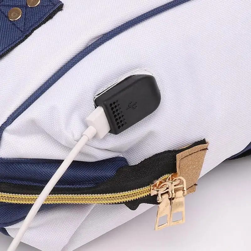 USB рюкзак для мамы молния большой ёмкость путешествия средства ухода за кожей для будущих мам сумка Детская сумка для пеленки многофункцион