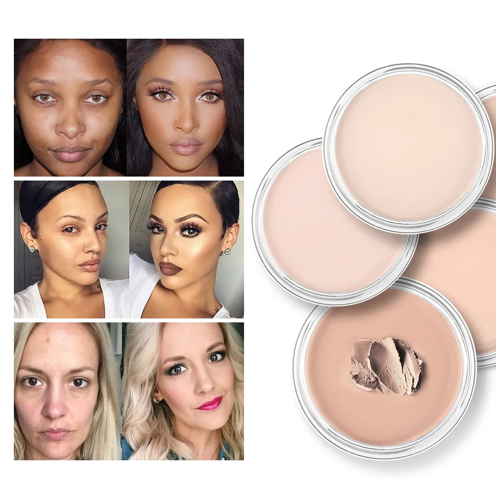 

Facial Makeup Concealer Foundation Makeup Moisturizing Concealer Concealer 6 Color Cosmetics