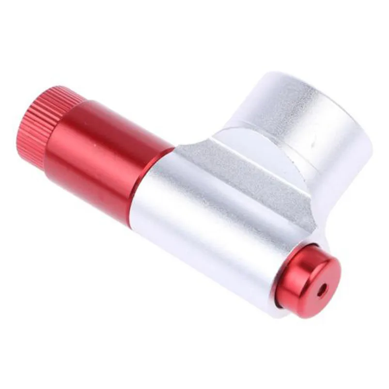 New Portable Bike Inflator Head Aluminum aloy Bicycle Tire Air CO2 Inflator Pump Valve Head Bicycle Accessories #4S27 (2)