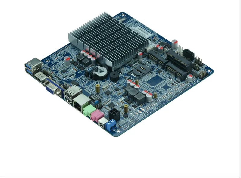 Cheap price Fanless AIO motherboard Intel J1800/2.41 GHz Dual-core CPU Mini Itx Motherboard wifi /3g 1*RTL 8111E oem China