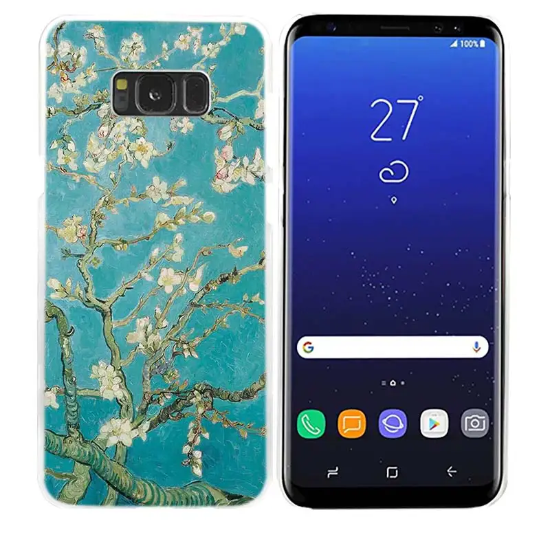 Sky van gogh для samsung Galaxy Note 8 9 M30 M20 M10 S10 S9 S8 Plus S7 S6 Edge жесткий пластиковый чехол для телефона - Цвет: 02