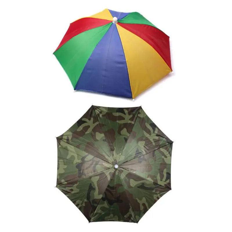 Зонтик Рыболовная бейсболка для походов на открытом воздухе Кемпинг Головные уборы камуфляжные шляпы складной зонтик солнцезащитный козырек