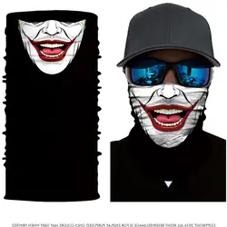 Мотоцикл Смешные 3D маски Езда Спорт маска преступника спортивные лыжи лицо ветрозащитный пылезащитный Балаклава охоты рыбалки шарф маска