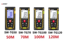 SNDWAY Laser Distance Meter 50m 70m 100m 120m Laser Range Finder rangefinder metro trena laser tape measure ruler Roulette tool tools laser distance meter x6 50m 70m 100m distance measurer meter rangefinder power button device