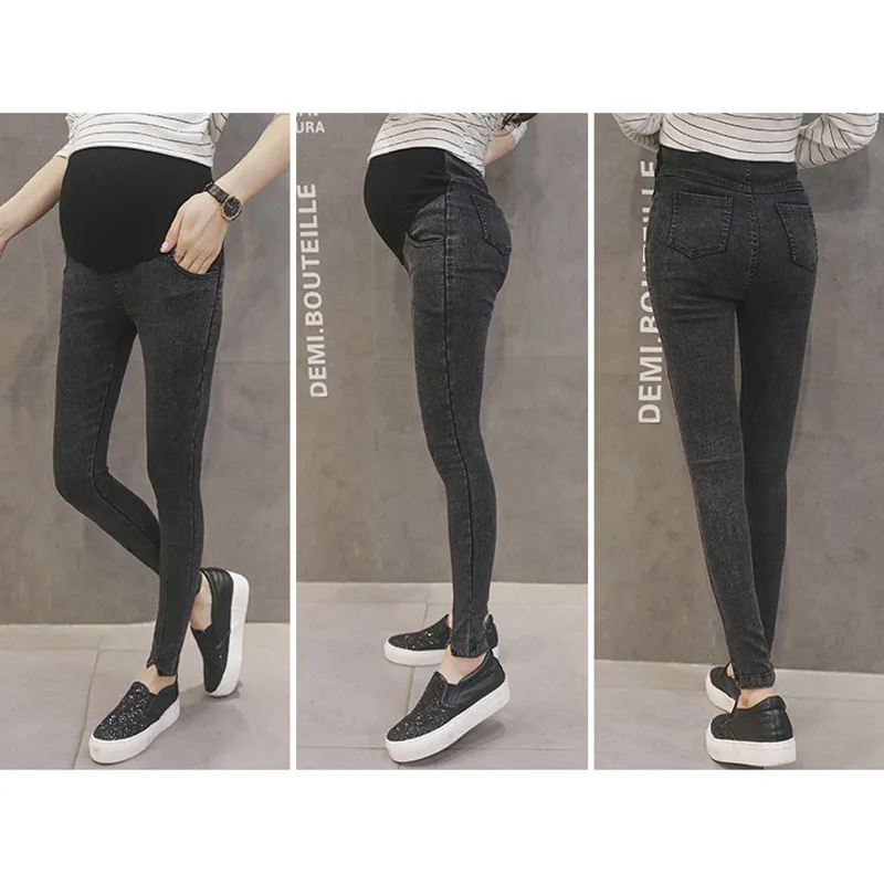 Pantalones para mujeres embarazadas ropa cintura elástica Maternidad pantalones abdomen embarazo Jeans Stretch Leggings ropa Maternidad Pantalones para mujeres embarazadas ropa cintura elástica Maternidad pantalones abdomen embarazo Jeans Stretch Leggings ropa Maternidad