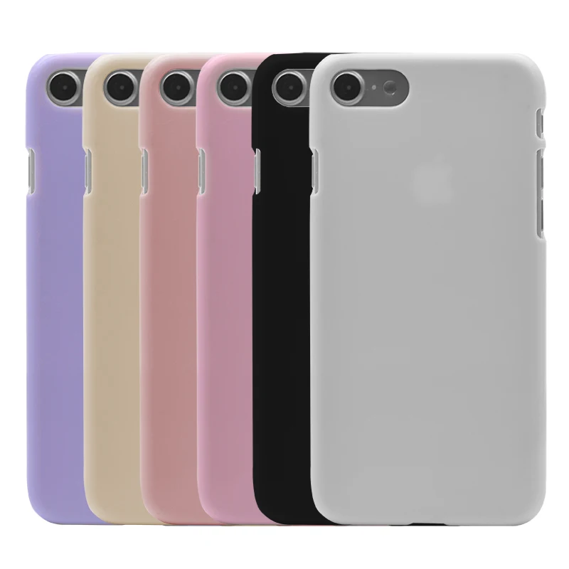 Colorful Hard Rigid Solid PC Plastic phone Case glossy back Cover for