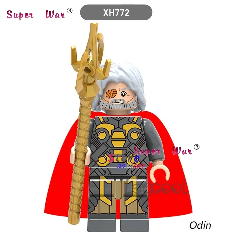 

1PCS model building blocks action superheroes Odin classic learning education diy toys for children gift