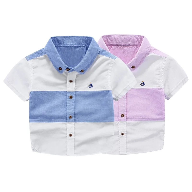 Aliexpress.com : Buy Summer 2017 Boys Shirts Short Sleeve Kids Shirts ...