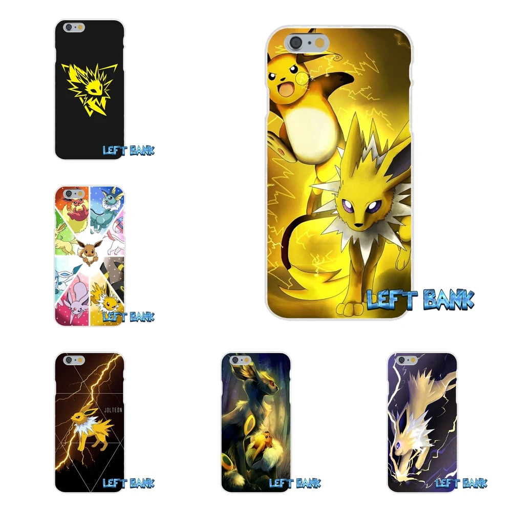 For iPhone X XR XS MAX 4 4S 5 5S 5C SE 6 6S 7 8 Plus Cute Joltik Jolteon Pokemon Soft Case Silicone | Мобильные телефоны и