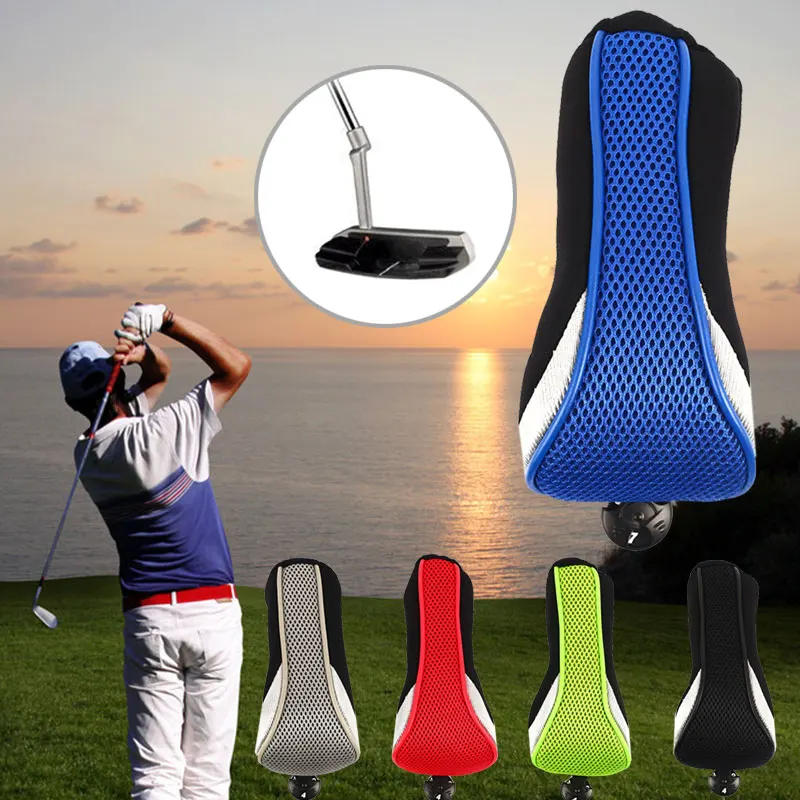 Golf Head Covers Breathable Mesh Trave Numbers Economic Sport Identification Outdoor Convenient Club