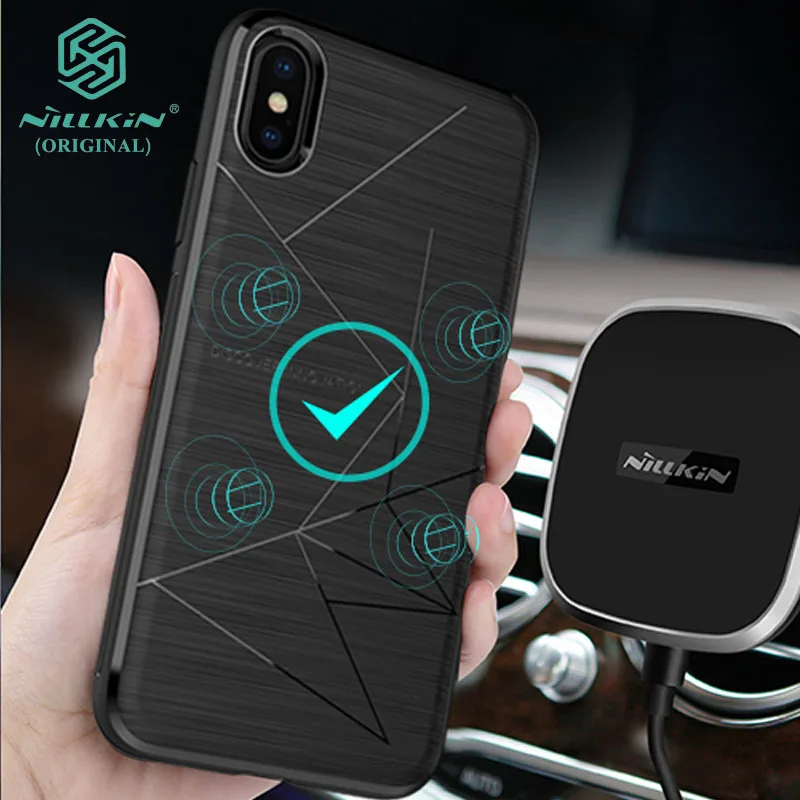 For iPhone X Magic Case Nillkin QI Wireless Charging