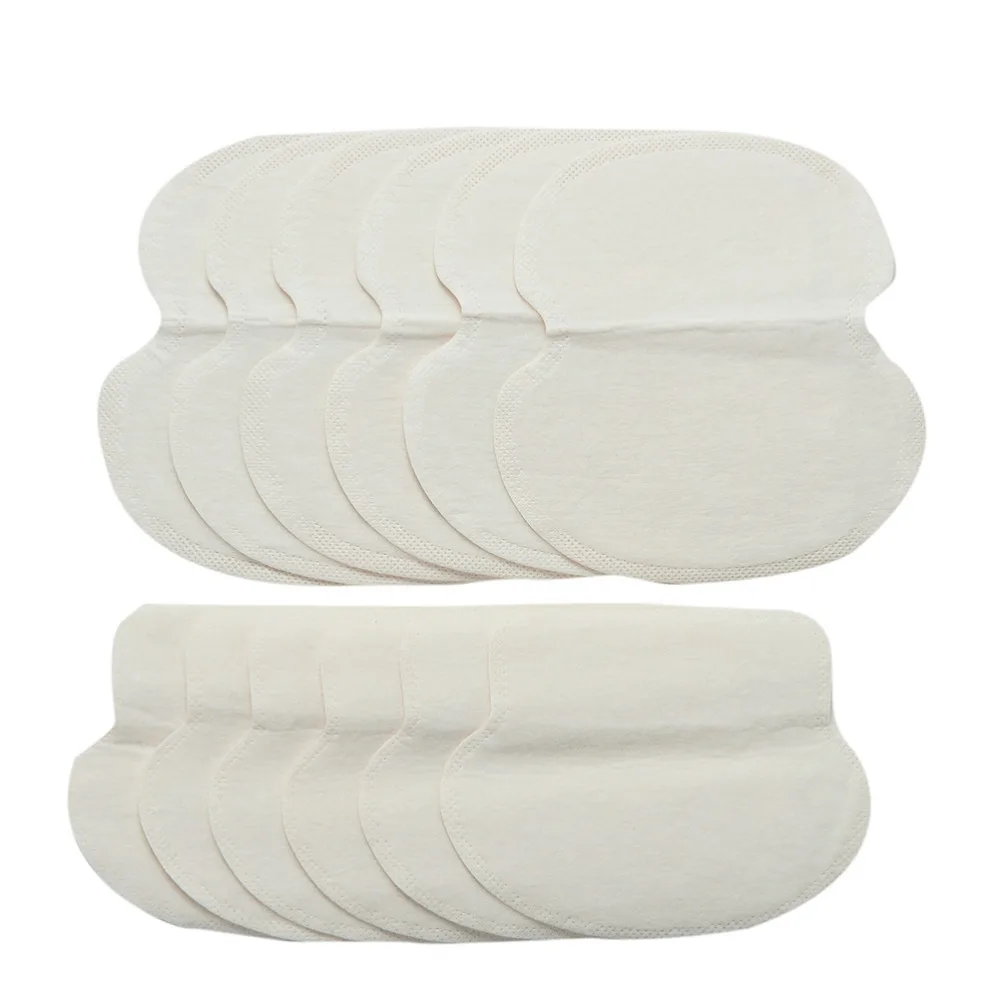 

12pcs Armpit Sheet Dress Clothing Shield Disposable Underarm Sweat Guard Pads , Absorbing deodorant Antiperspirant Health Care