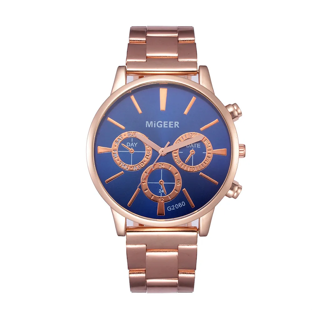 Роскошные часы Женское платье браслет часы модные мужские хрустальные из нержавеющей стали аналоговые кварцевые наручные часы relojes para mujer#10