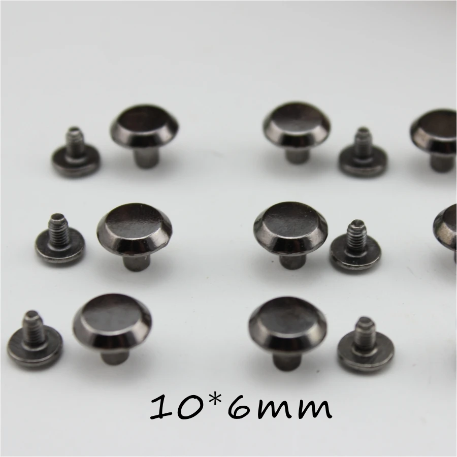 FREE SHIPPING DIY screw type rivet belt handmade accessories materials