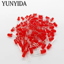 5mm LED Vermelho Amarelo Azul Verde Laranja Branco light emitting diode FRETE GRÁTIS 100 pçs/lote