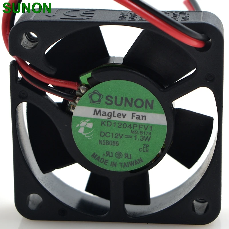 Original SUNON KD1204PFV1 4010 4CM 12V 1.3W power charger cooling fan
