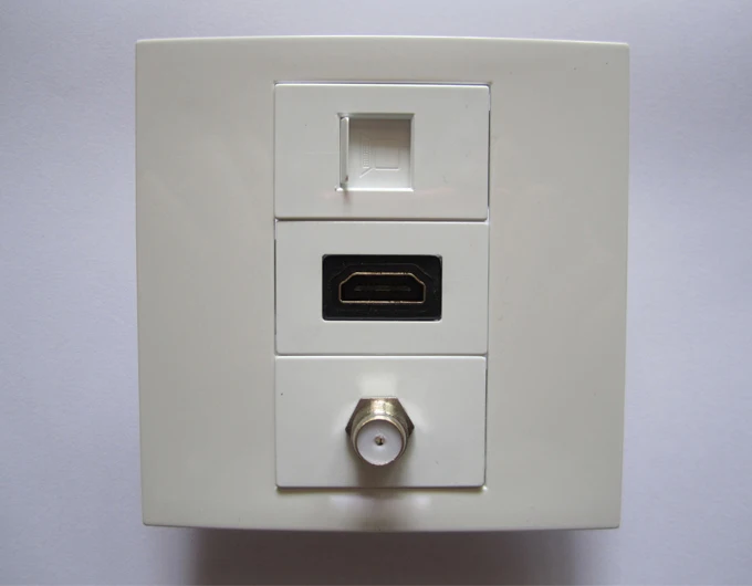 86 style socket RJ45+HDMI+TV pic 1