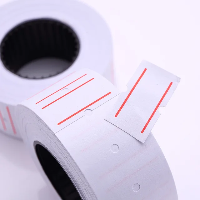 5 Roll Wholesale Adhesive Price Labels Paper Tag Price Label Sticker