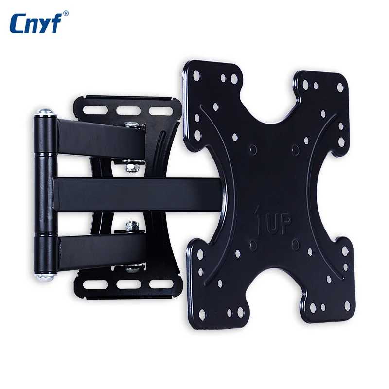 

CNYF Wall Mount Full Motion Tilt Swivel Holder LCD LED TV Wall Mount Bracket 14-46 inches Wall Stand Adjustable Mount Arm