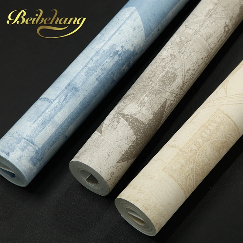 wall paper. papel de parede 3d wallpaper. Puna American country, Mediterranean-style non-woven wallpaper the living room wallpap