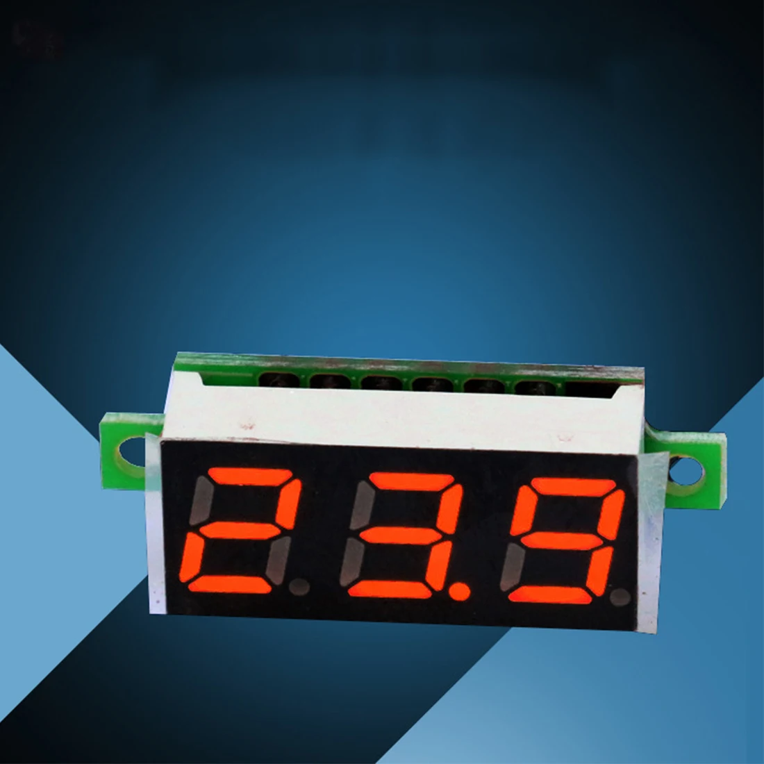 

Digital Voltmeter 1pc 0.28 Inch 2.5V-30V Mini Digital Voltmeter Voltage Tester Meter LED Screen Electronic Parts Accessories