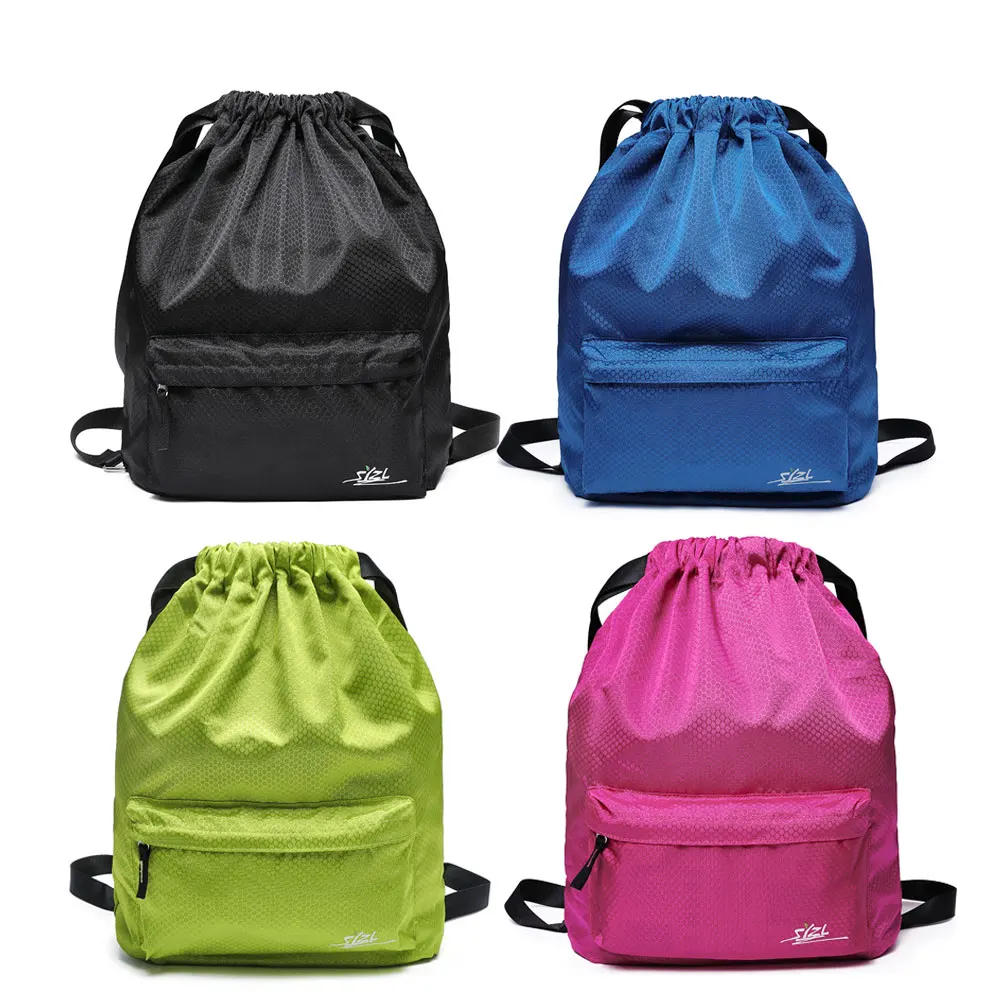 

Waterproof Sport Bag Honeycomb Design Softback Sports Backpacks Women Men Sports Outdoor Camping Bags Sackpack For Gym Fitness