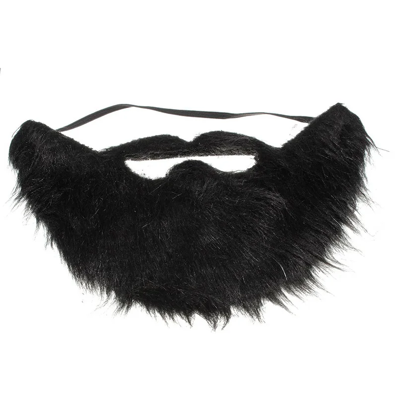 Harga Halloween Kostum Partai Fancy Dress Palsu Jenggot Kumis Hitam Halloween untuk Bajak Laut Elf Dwarf James Harden Cosplay S B