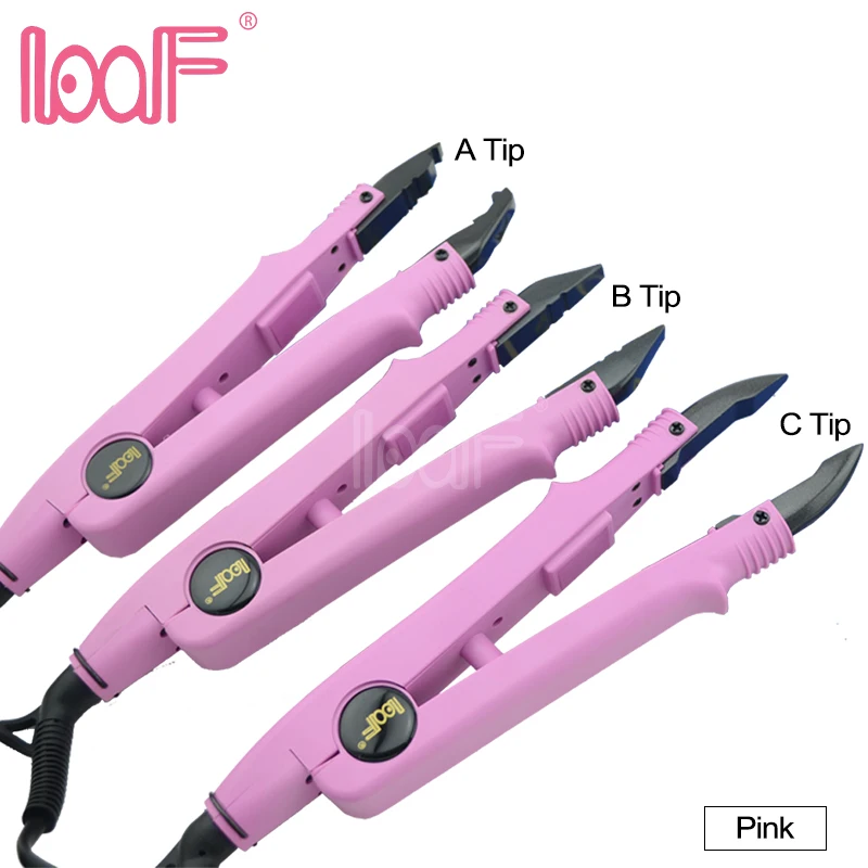 Набор соединителей для волос LOOF JR611 Fusion инструменты наращивания в капсулах