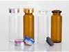 50pcs/lot4ml 5ml 6ml 8ml 10ml 12ml 15ml 20ml 30ml Amber Clear Injection Glass Vial &Flip Off Cap Small Glass Medicine Bottles ► Photo 2/4
