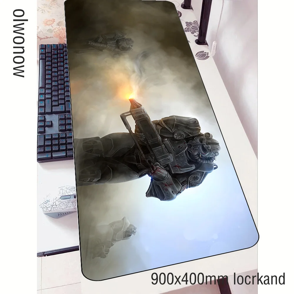  fallout padmouse 900x400x3mm gaming mousepad game Personality mouse pad gamer computer desk Boy Gif