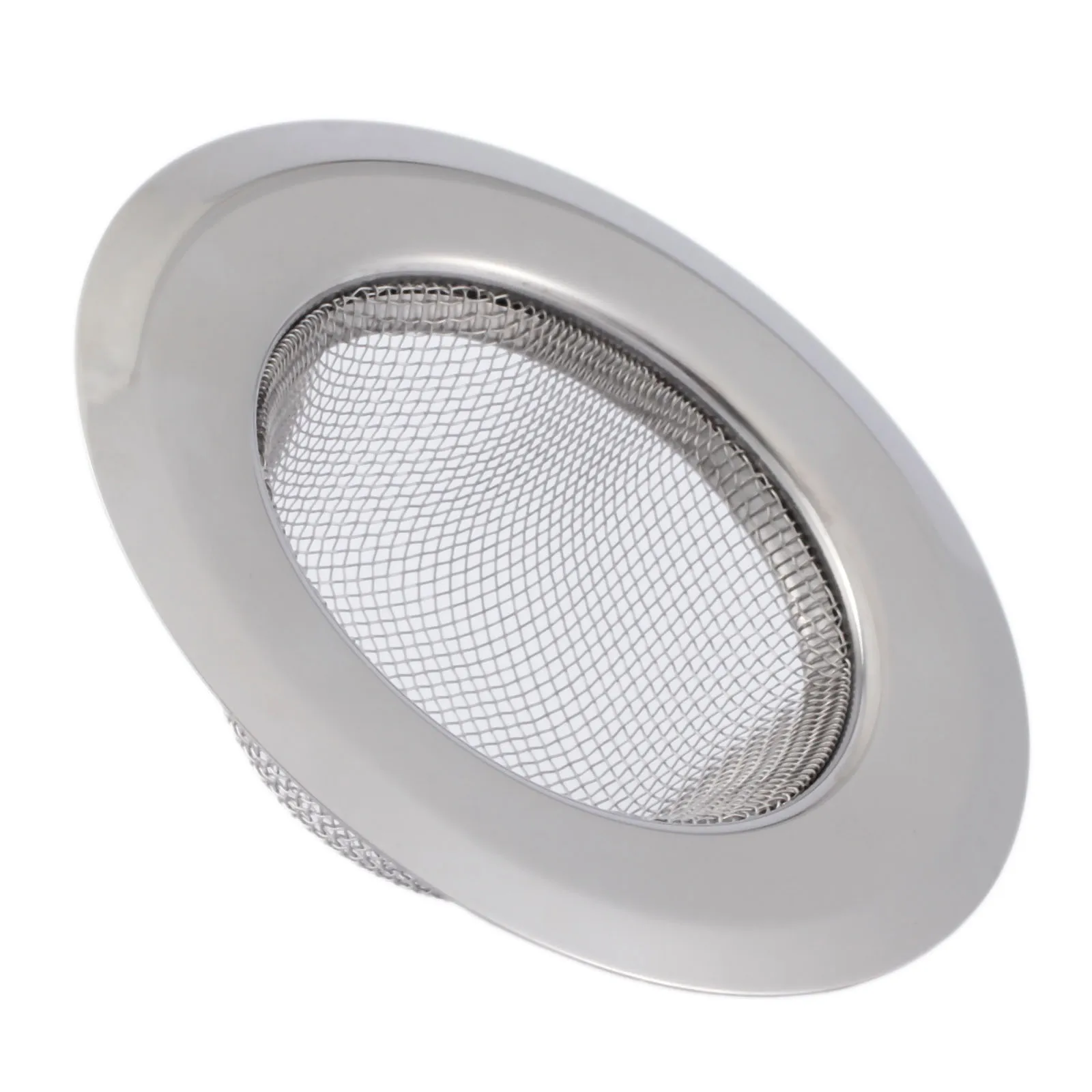 1Pc Kitchen Sink Strainer 9CM Stainless Steel Sink Drain Cover Drainer Basin Filter Mesh Sink Strainer for Bathroom Shower