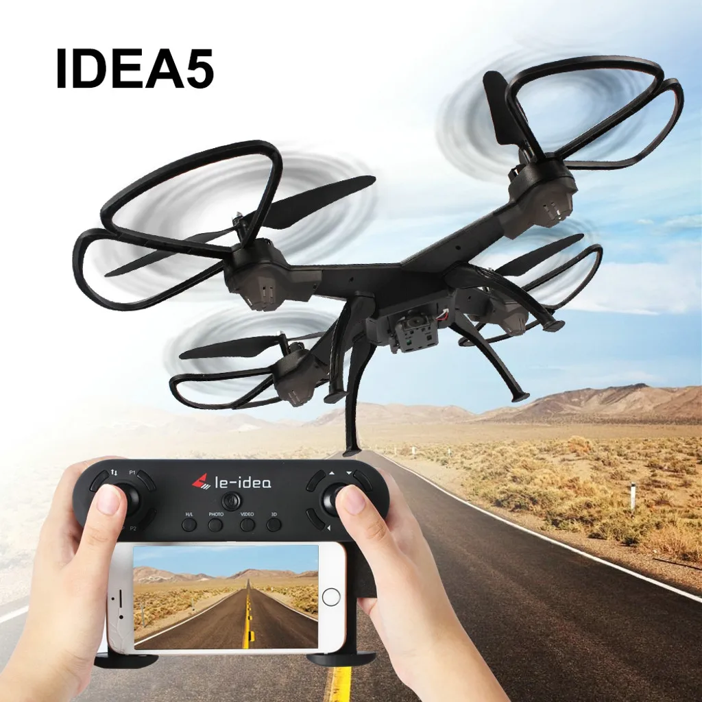 

IDEA5 2.4G 4 Axis Gyro Quadcopter Hover HD RC Quadcopter Drone FPV RTF