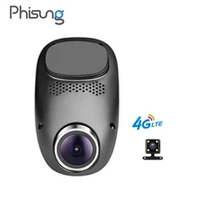 Phisung T1 4 г dashcam Android GPS ADAS тире камеры двойной объектив Камара automovil Ночное видение авто камера Мини Автомобильный видеорегистратор wi-Fi