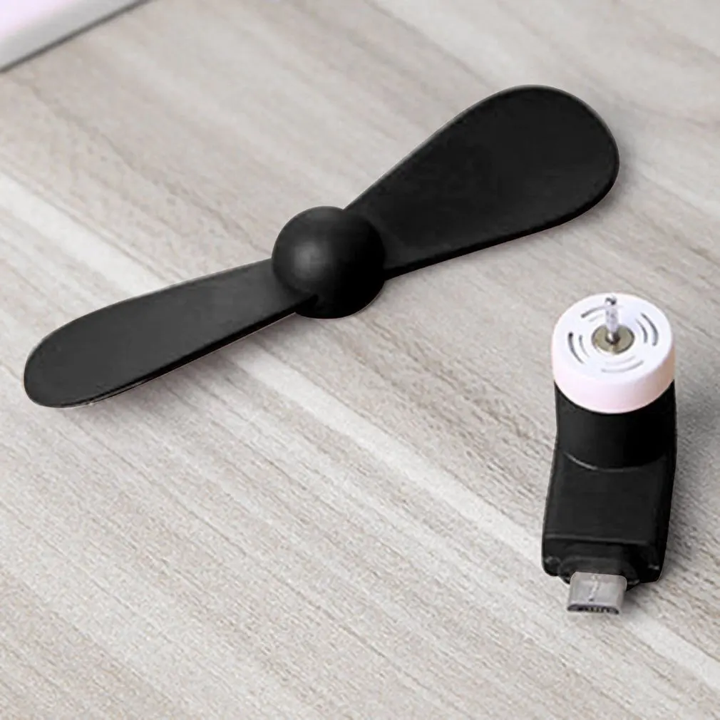 Мини вентилятор для путешествий USB мобильный телефон портативный бесшумный