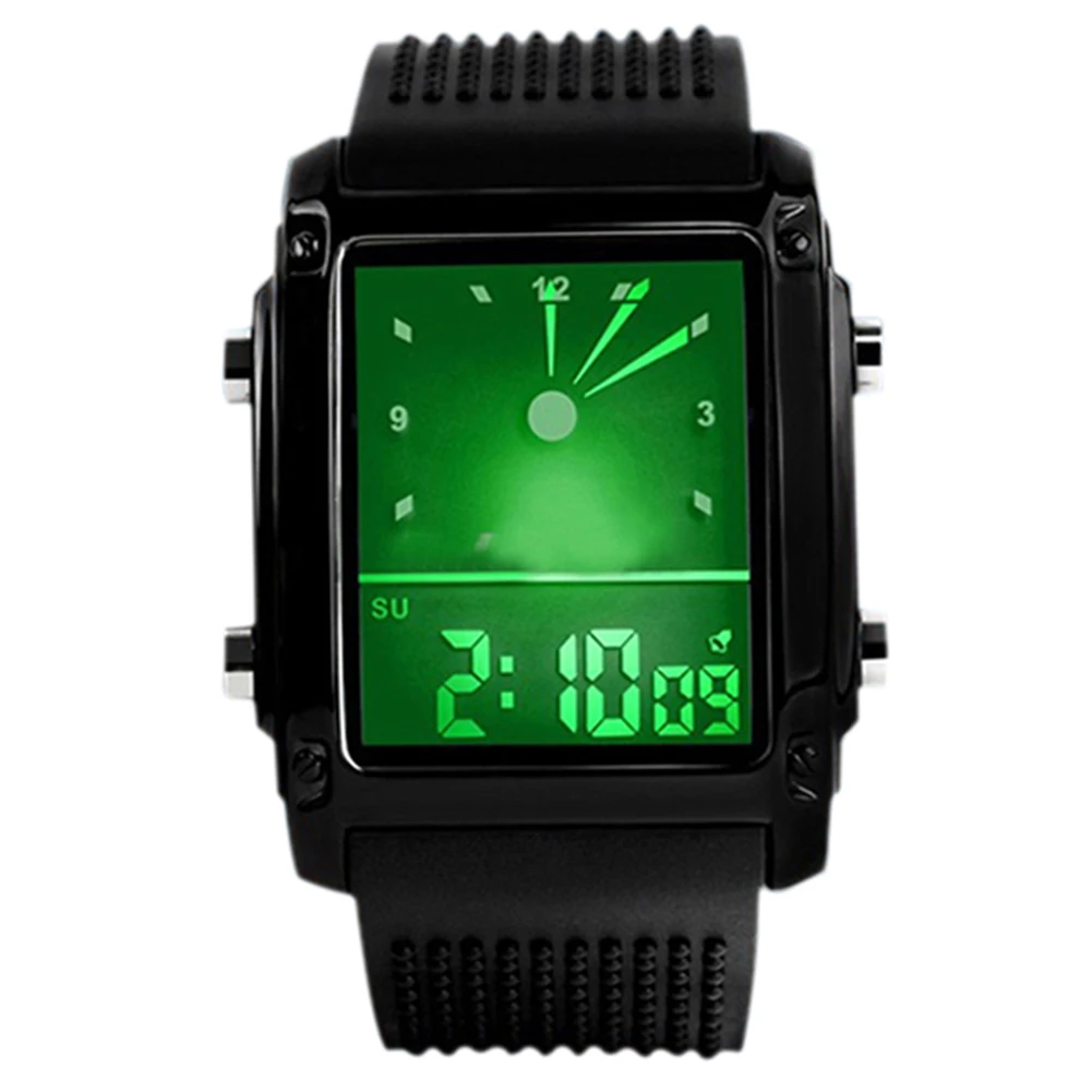 

Women's Men's Digital LED Chronograph Silicone Band Quartz Sport Wrist Watch
