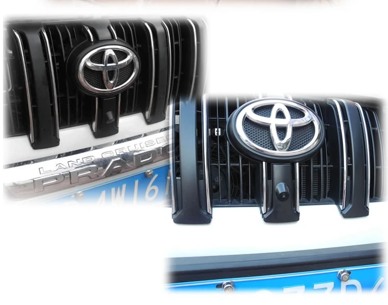 

Night vision 600L CCD Car front view camera for 2013 2014 2015 Toyota Land Cruiser Prado 2700 4000 toyota proda forward camera