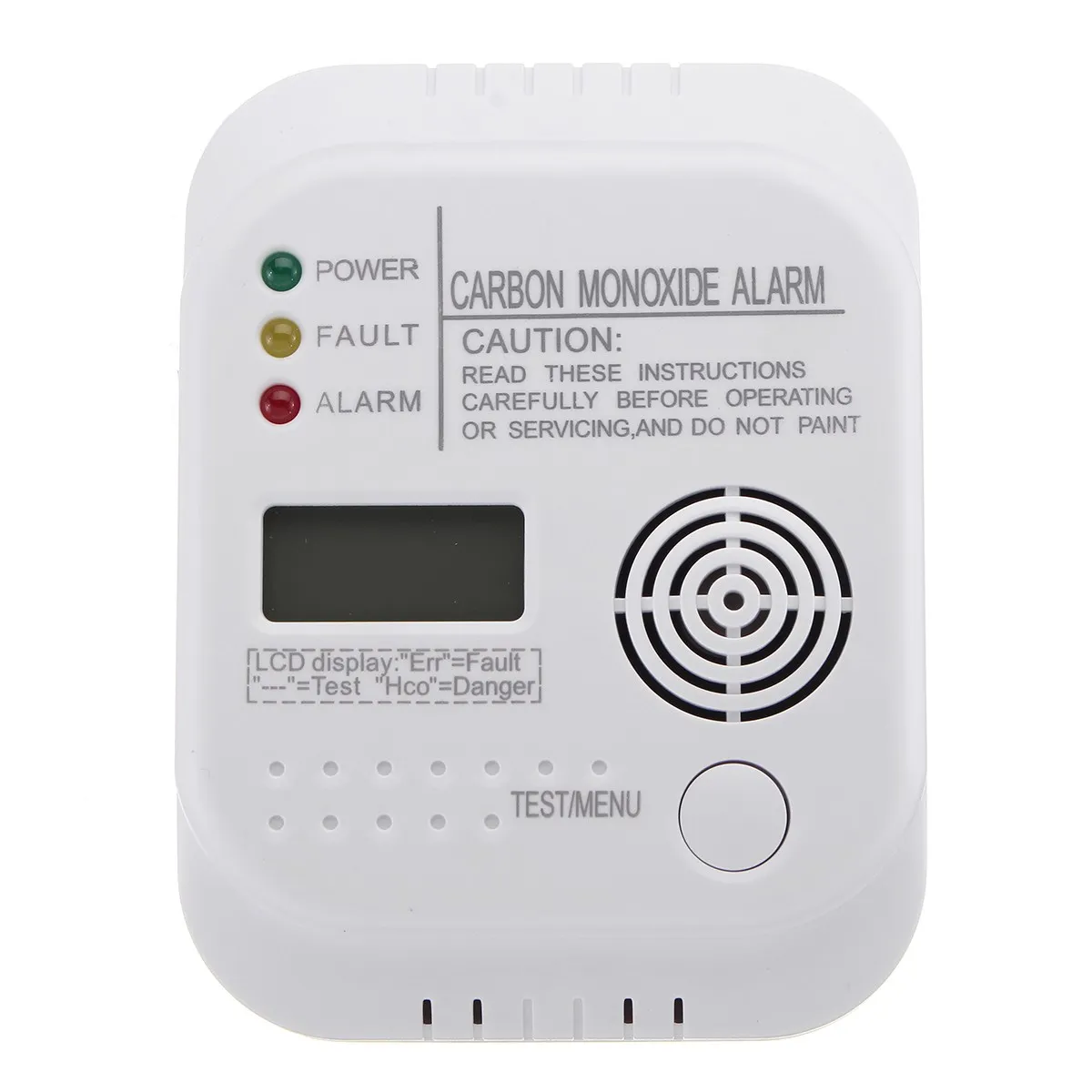 

CO Gas Factory Direct Sales Independent Carbon Monoxide Alarm Detector LCD Digital Home Security Indepedent Sensor Safety