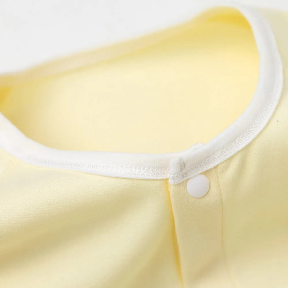 COBROO Детские хлопковые пижамы одежда для сна с кнопками, однотонные унисекс-детские халаты для 9-12-18 месяцев