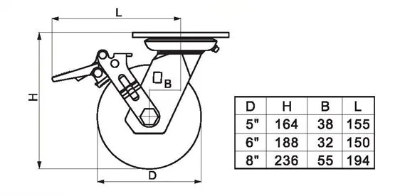 wheel brake