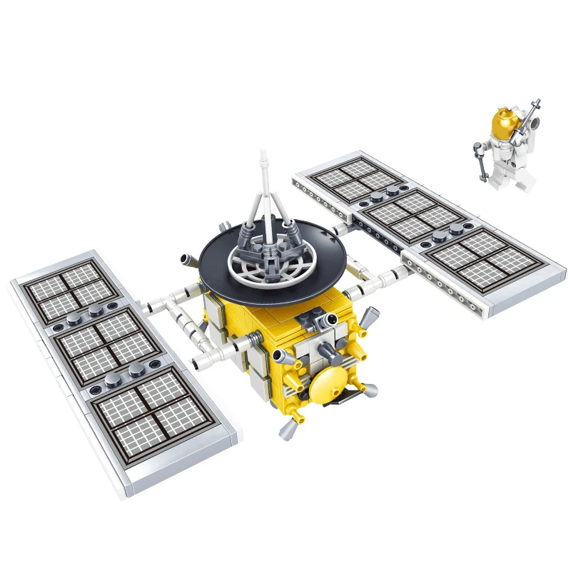 KAZI Creator City Space Shuttle ракета спутниковая станция техника строительные блоки Звездные Кирпичи Модель DIY игрушки для детей Подарки