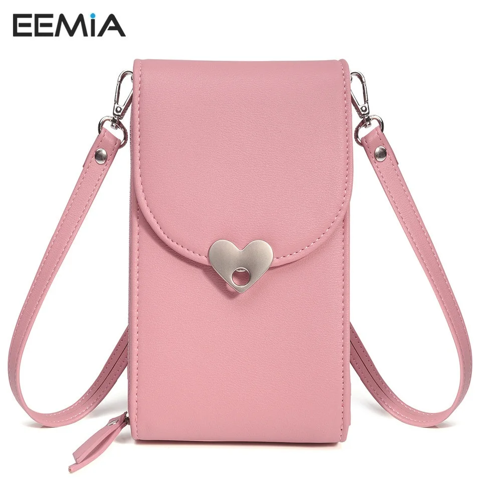 EEMIA Women Bag For Xiaomi Redmi 5 Case PU Leather Phone Bag Cases For Xiaomi Mi