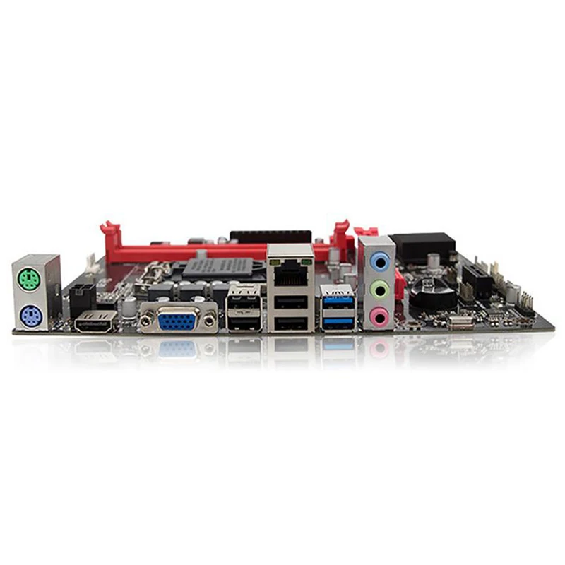 H81 настольная материнская плата для компьютера Lga 1150 Pins I3 I5 3470 4590 Cpu Super B85 Micro Atx Uefi
