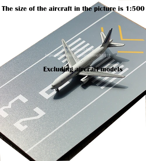 

1:400/500 Airport Runway Scene Platform Parking apron simulation model