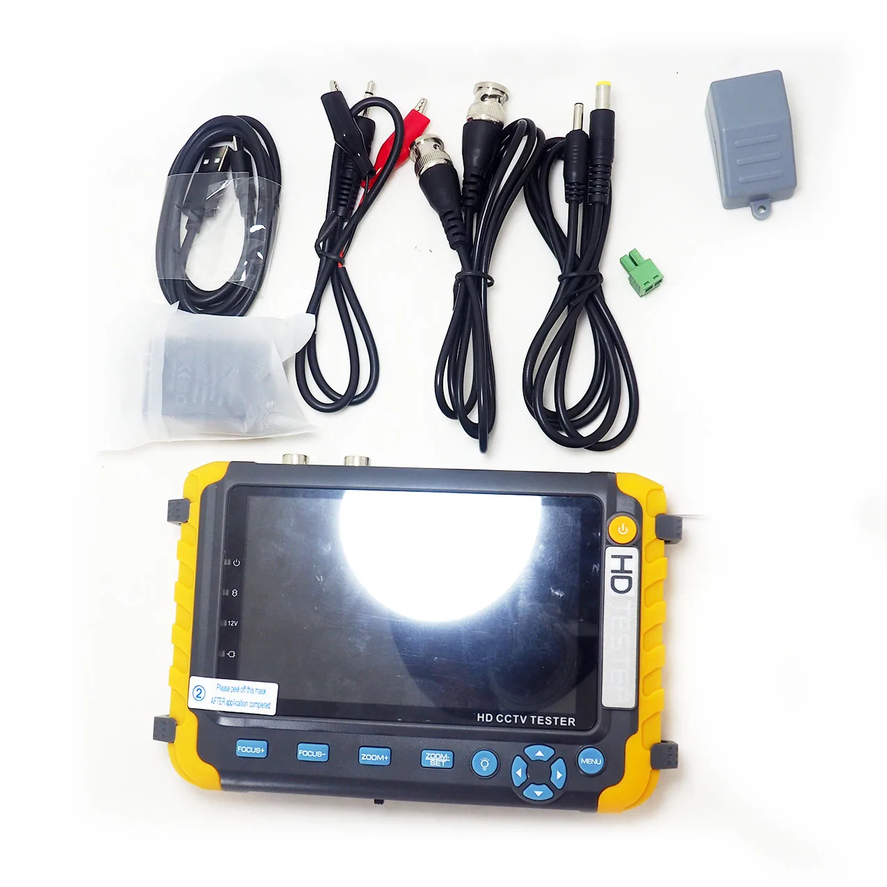 Новый профессиональный 5 дюймов IV8W 5MP камера тест er AHD TVI 4MP CVI аналоговый CCTV Тест