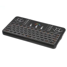 2.4GHz Fly Air Mouse Q9 Mini Wireless Keyboard Touchpad Air Mouse Fly Mouse Remote For PC Android TV BOX BACKLIGHT