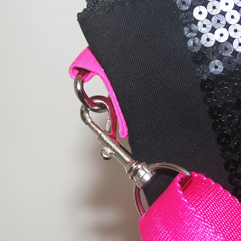 Роскошные Брендовая дизайнерская обувь Брендовая большая хозяйственная сумка-тоут сумки Для женщин застежки-молнии с пайетками на плече сумки Vs Pink шить дизайнерские Сумки