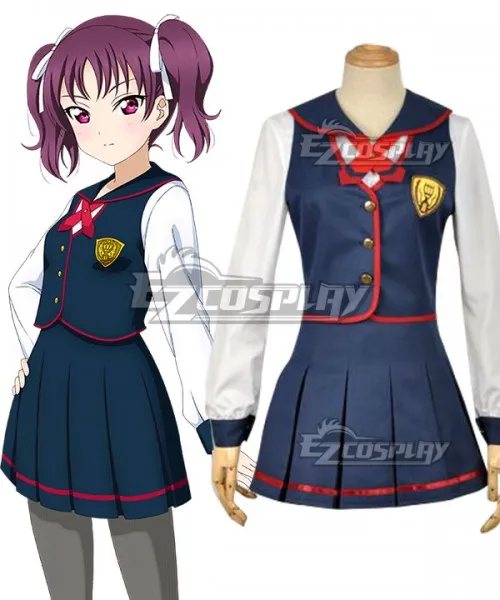 LoveLive! Солнечном свете! Aqours Saint снег Seira Kazuno в Kazuno военно-морской флот Косплэй костюм E001